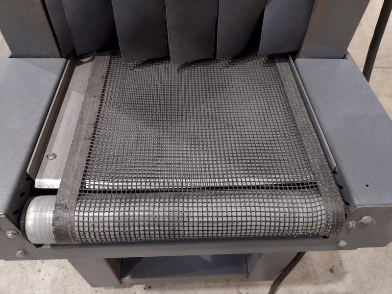 14&quot; BELT X 18&quot; X 7&quot; HIGH HEAT SEAL 3417/8TMB CONVEYOR BELT HEAT TUNNEL: STOCK #20106