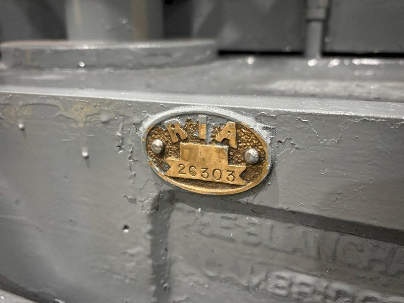 36" X 25 HP BLANCHARD MODEL #18-36 ROTARY SURFACE GRINDER: STOCK 23377