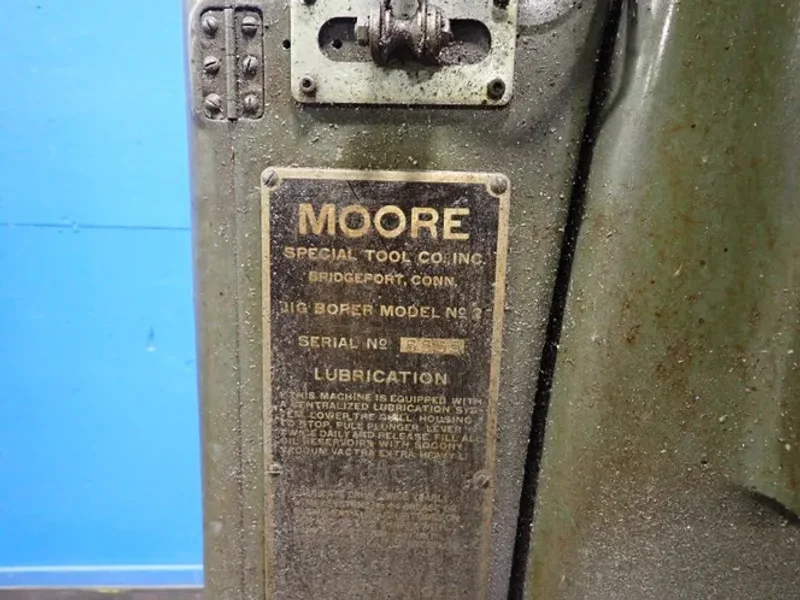 MOORE 19” X 10" PRECISION JIG BORER  -  2