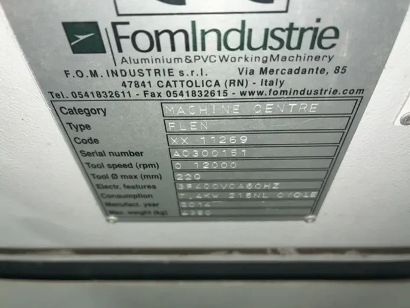 FROMINDUSTRIE MACHINING CENTER  -  FLEN