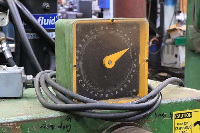 10 Ga. X 12 ft Hassleholms (Roundo) 3-Roll Hydraulic Plate Bending Roll Model PA 185/12