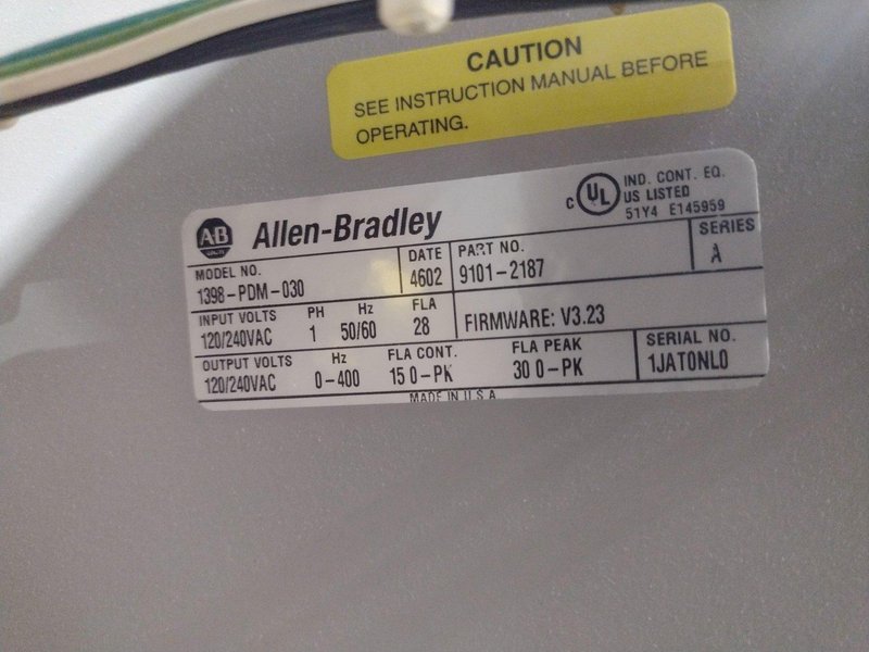 24" COOPER-WEYMOUTH MODEL MAX-II SERVO FEEDER &amp; CONTROLS: STOCK #18171