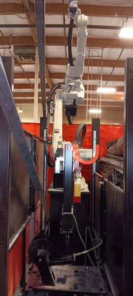 Lincoln Electric Power Wave R450 Robotic Welder, 2020 – ABB IRB 2600 Robot, Lincoln 4R220 Wire Feeder