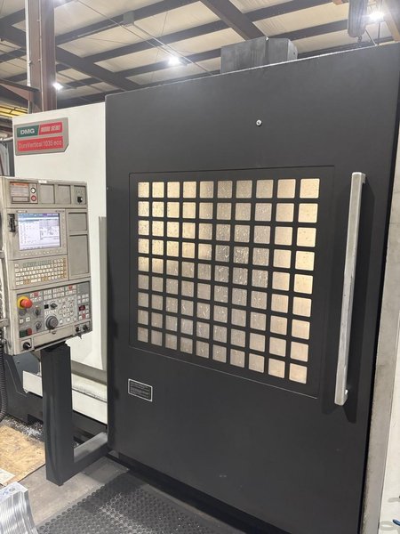 DMG Mori Seiki DuraVertical 1035 eco CNC VMC, 2012 – Through Spindle Coolant, 4th Axis Ready