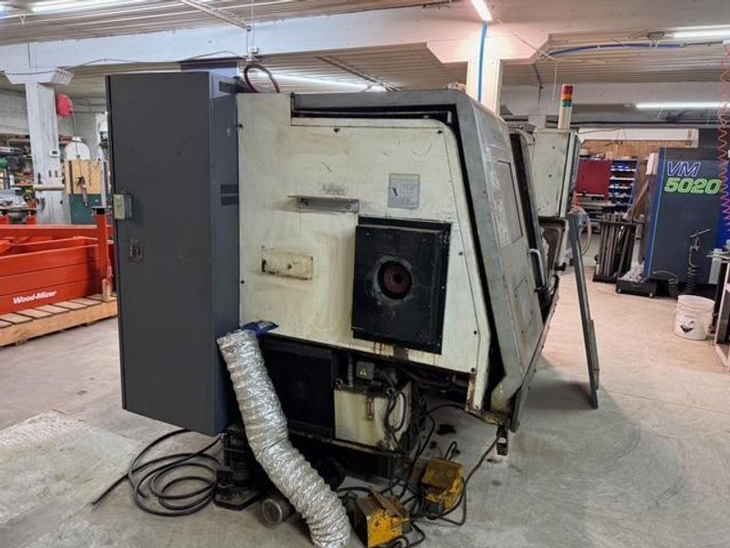 Okuma Captain L370MW CNC Lathe, 2006 – Tail Stock, Live Tooling