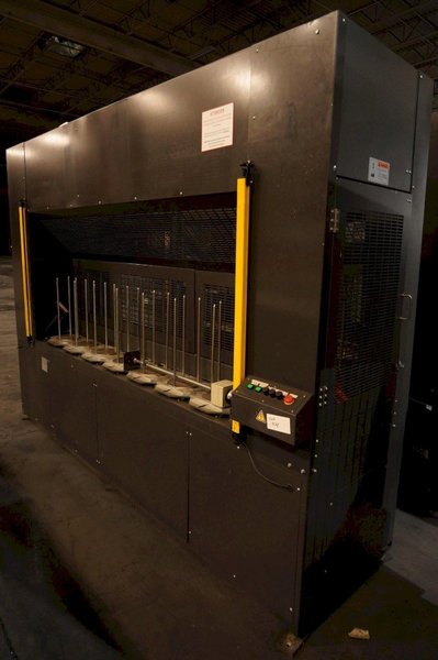 Okuma 2SP-250H Twin Spindle Twin Turret CNC Lathe, 2017 – Chip Conveyor, Robot Loader, Transformer, Inspection Reports from Gosiger