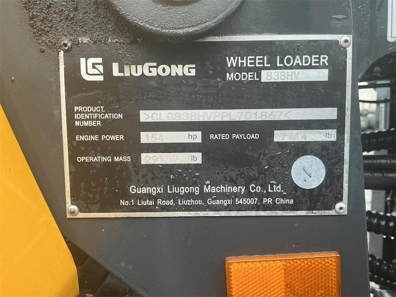 2023 LIUGONG 838 HV