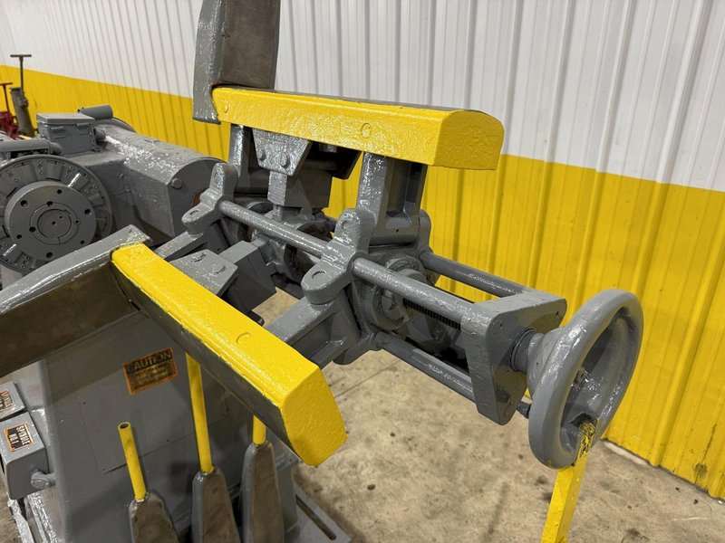 2500 LBS X 12&quot; COOPER WEYMOUTH DOUBLE END PULL-OFF COIL REEL UNCOILER: STOCK #22618