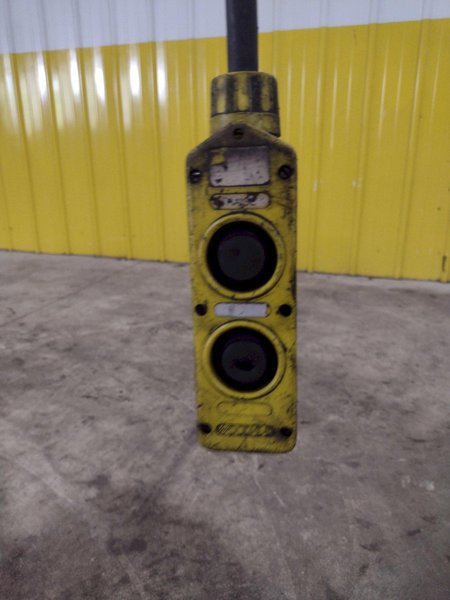 3 TON COFFING MODEL #EC6010 ELECTRIC CHAIN HOIST WITH TROLLEY: STOCK #23146