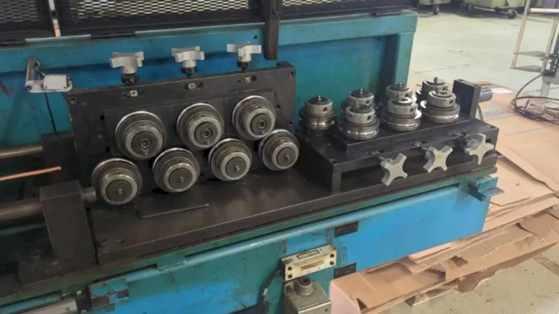 CROWN UNLIMITED MACHINE MODEL #STCOS M-7 SINGLE TUBE CUTOFF MACHINE: YOBRO #25338