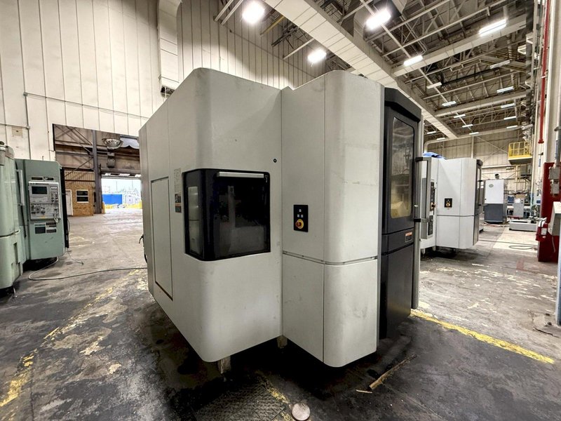 Mori Seiki NHX4000 400mm CNC HMC, 2012 – Tooling, ChipBlaster Coolant Filtration System, Chip Conveyor