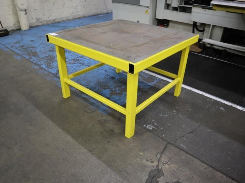 Steel Table Heavy Duty 42"x42"x28"- Auction Item