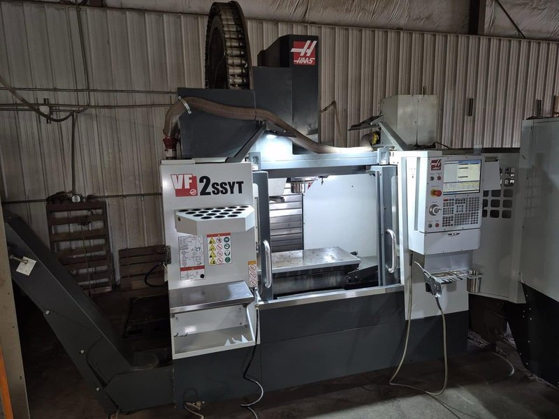 HAAS VF-2SS YT CNC VMC, 2023 – Pallet Changer, 70 ATC, WIPS