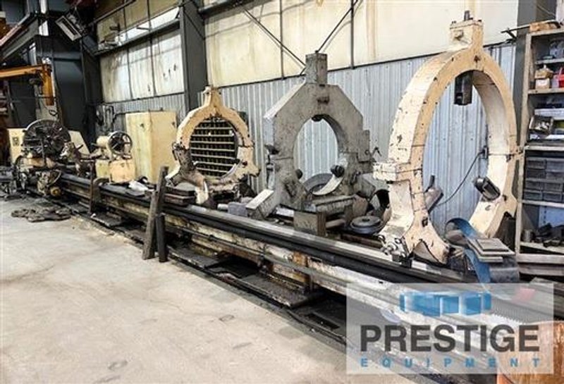 54" x 393" Poreba TR-135-B1/10M Heavy Duty Manual Lathe