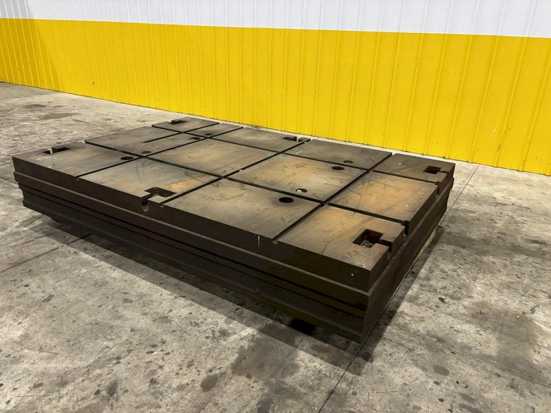 60&quot; X 90.5&quot; X 13&quot; T SLOTTED FLOOR PLATE: STOCK 11836