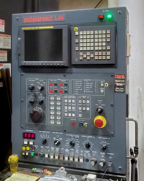 Mazak Space Gear U44 2.5KW 6 Axis w/Rotary &amp; Tube Loader