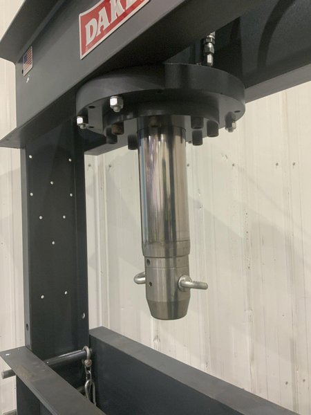 50 TON DAKE MODEL # 909250 HYDRAULIC H-FRAME PRESS: STOCK #81270