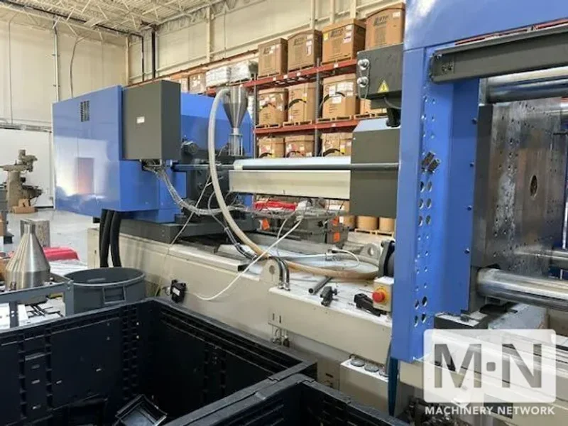 309 TON 34 OZ JSW MODEL J280ADS-890H ELECTRIC INJECTION MOLDING MACHINE MFG 2015