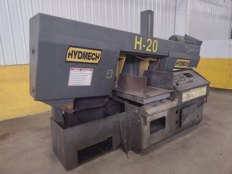 20" X 20" HYD-MECH MODEL #H-20AC AUTOMATIC HORIZONTAL BAND SAW STOCK #2924