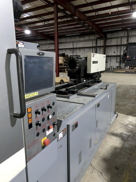 Nissei Used FN280-100A Injection Molding Machine, 309 US Ton; NEW Screw and Barrel; Customizable Shot Size