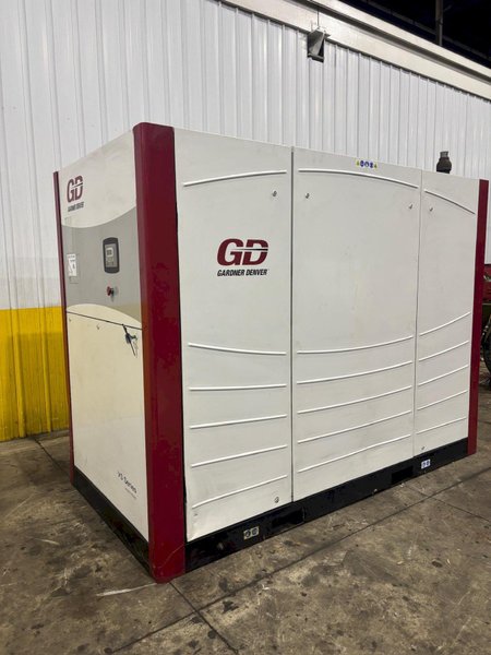 150 HP GARDNER DENVER ROTARY SCREW WATER COOLED AIR COMPRESSOR: STOCK #23414