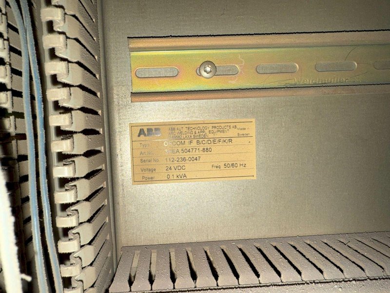 ABB S4CPLUS Robot Controller Type: IRB1400 M2000 w/ Extension Cabinet PARTS ONLY