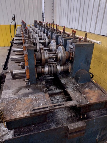 12 STAND X 2.5&quot; ARDCOR / ROLL KRAFT MODEL F-10 ADJUSTABLE WIDTH STUD ROLLFORMER, NEW 2000: STOCK #18247