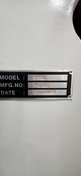 Hurco Model VMX24 CNC Vertical Machining Center, 10,000 RPM, 30x20 Table, Ctrl. Ulitmax-Dual Screen, 24 Tool ATC, 12HP, New 2006