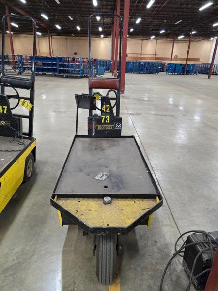 24 VOLT EZ-GO MODEL XI-640 TEXTRON CHASER/TUGGER CART #73: YOBRO #24630
