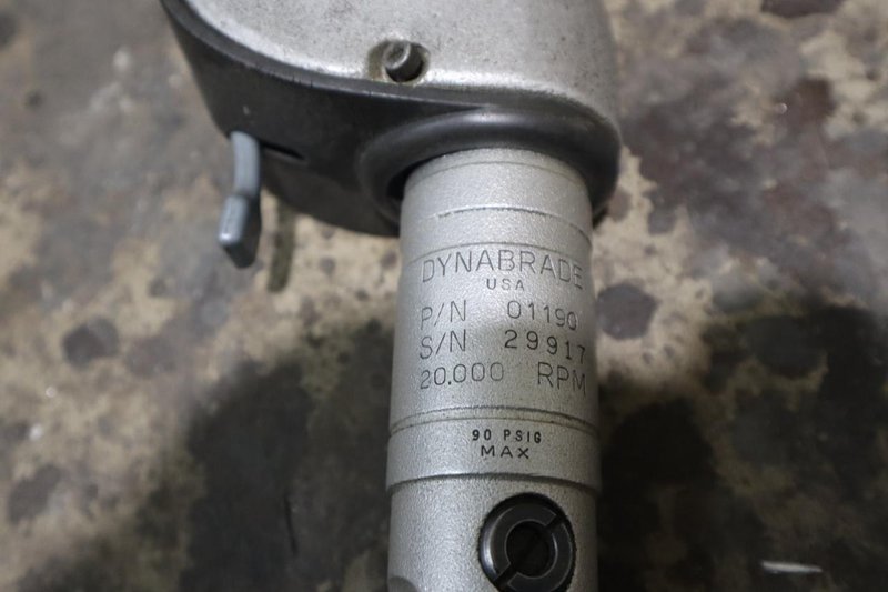 Dyanfile Pneumatic Grinder and Assorted Abrasives- Auction Item