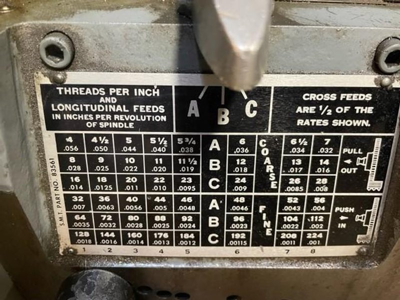 Standard Modern 1340 ENGINE LATHE, 13" SWING, 40" CENTERS