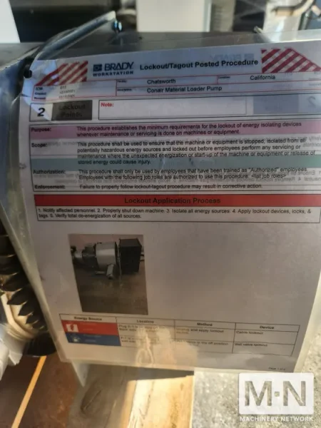 Conair PF-6 Vacuum Material Conveying System MFG 2021 Only used for testing