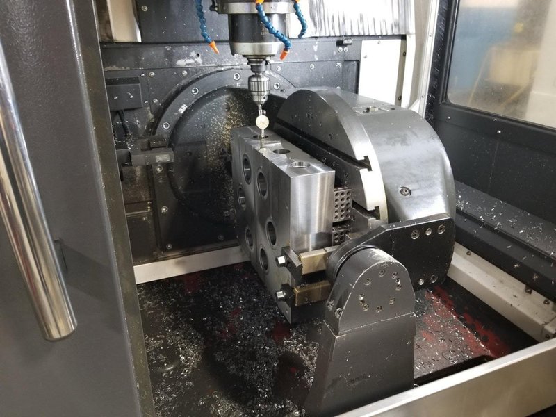 Litz Hitech LU-620 5 Axis UMC, 2017 – TSC, 12K RPM Spindle, Probe