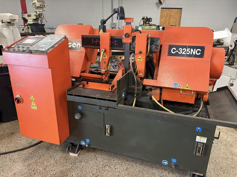 Cosen C-325NC Automatic 12.8" Horizontal Band Saw, New 2014.