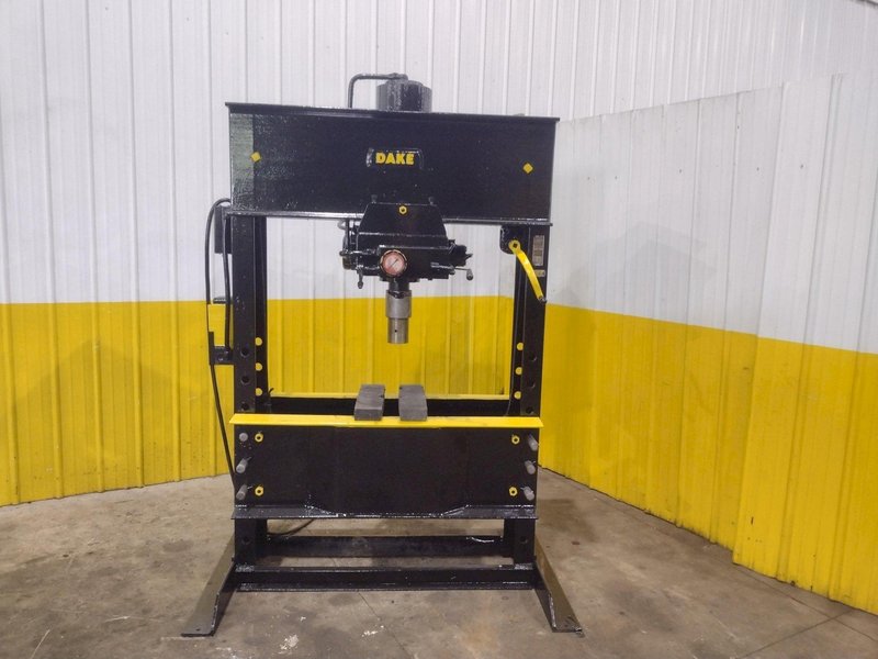 150 TON DAKE MODEL #5-150 H-FRAME HYDRAULIC PRESS: YOBRO #24689