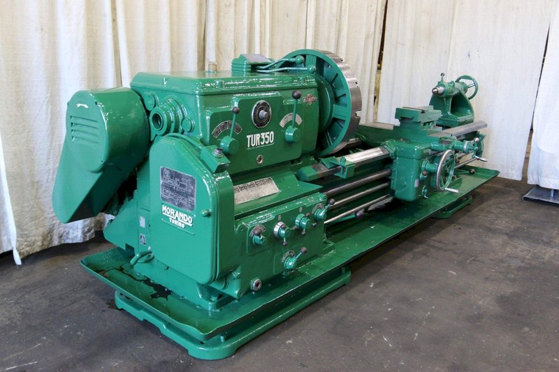 30" X 74" MORANDO ENGINE LATHE: STOCK #70979