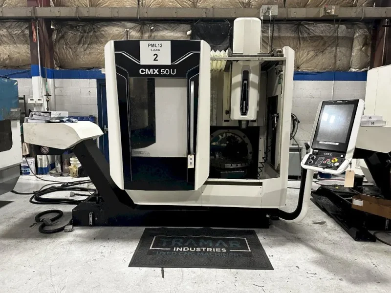 DMG MORI 19.7" X 24.82" CMX50 U 5-AXIS VMC  -  CMX 50 U
