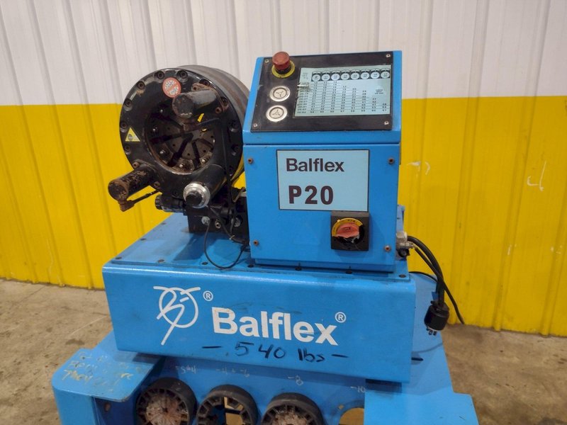 1.5" BALFLEX MODEL #P20 HYDRAULIC HOSE CRIMPER : YOBRO 25555