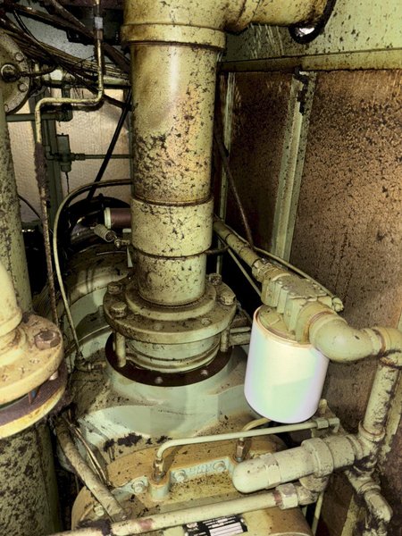 75 HP SULLAIR MODEL #VS20-75W ROTARY SCREW VACUUM SYSTEM: STOCK #22502