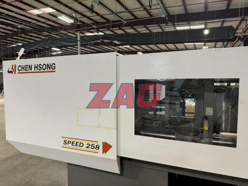 Chen Hsong Speed 258 Used Injection Molding Machine, 260 ton, Yr. 2019, 10 oz.