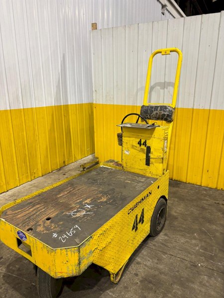 36 VOLT CUSHMAN MODEL #898361 STOCK CHASER/TUGGER CART: YOBRO #24659