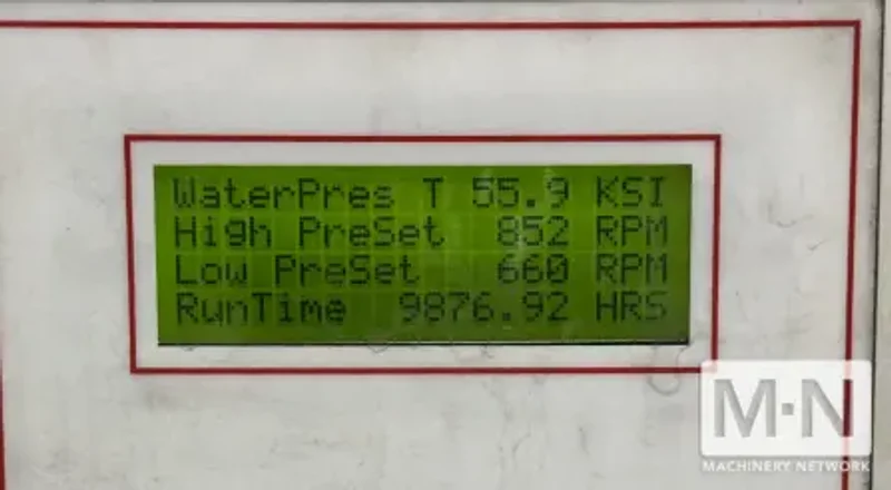 5&#039; X 10&#039; OMAX 60120 CNC Waterjet w/ Tilt-A-Jet, 2016