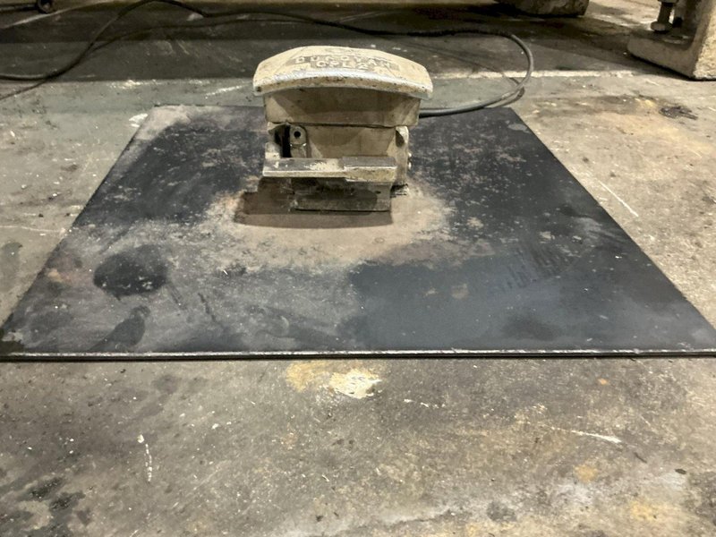 48" X 1/8" MORGAN MODEL #SC4125 MECHANICAL POWER METAL SHEAR: YOBRO #26215