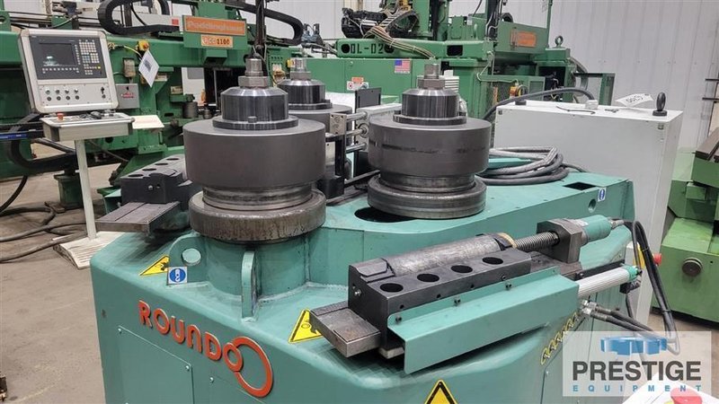 Roundo R4S 4&quot; x 4&quot; x 1/2&quot; Hydraulic Angle Bending Roll