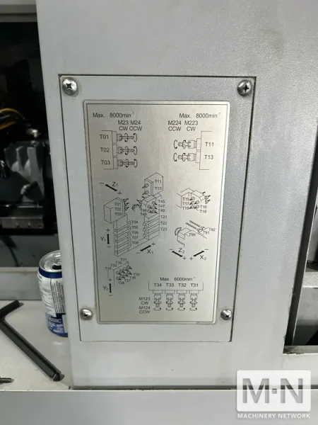 Tsugami S206 CNC Swiss Lathe, 2011