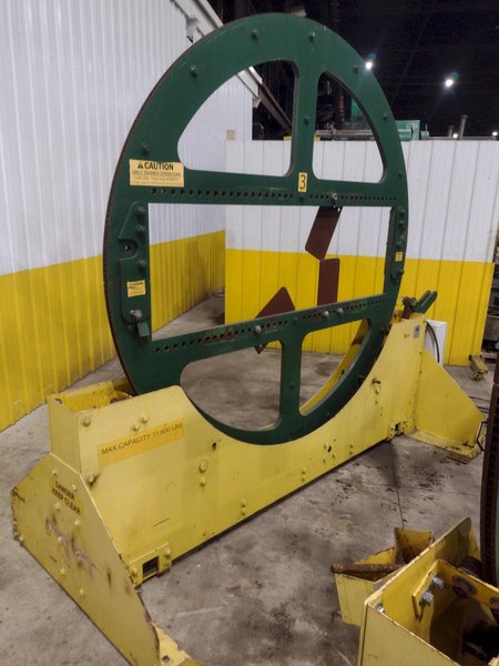 11,600 LBS RIMCO MODEL #R5-2450 ROTATOR POWERED I-BEAM ROLLOVER / ROTATOR MACHINE: STOCK #23597