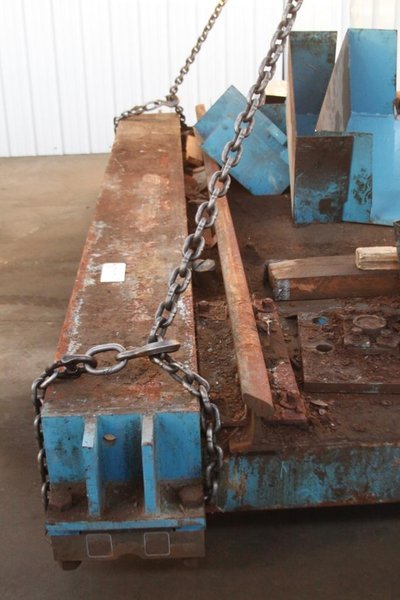 125,000 LBS. WEIGHTRONIX RICE LAKE RAILROAD PLATFORM TRAIN SCALE: STOCK