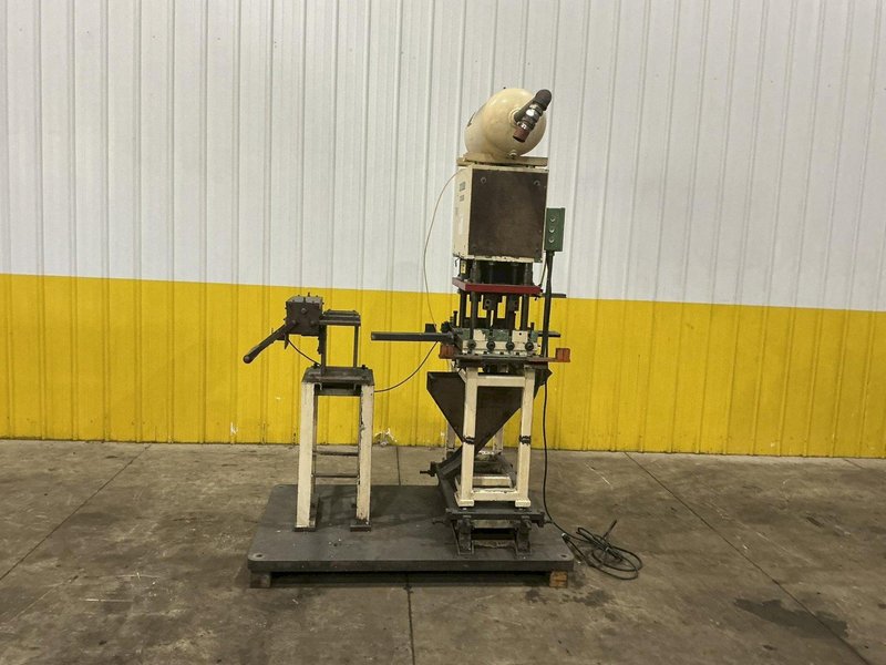12 TON PNEUPOWR AIRAM MODEL #4P12 PNEUMATIC PRESS 3” STROKE: YOBRO #24856