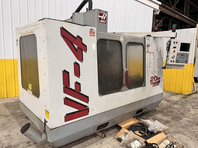 HAAS VF-4 VERTICAL MACHINING CENTER: STOCK #21101