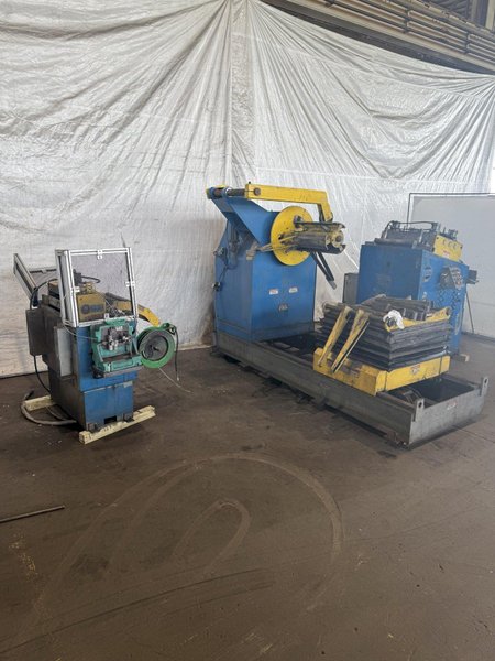8,000 LB X 24&quot; X .210&quot; COE SERVO FEEDLINE. STOCK # 0448325